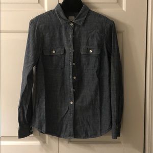 JCrew Chambray top